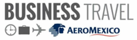 BUSINESS TRAVEL AEROMEXICO Logo (USPTO, 29.04.2014)