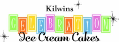 KILWINS CELEBRATION ICE CREAM CAKES Logo (USPTO, 06/13/2014)