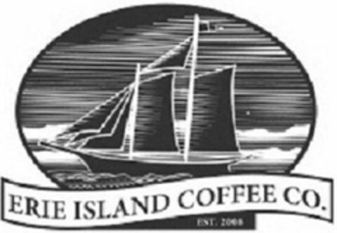 ERIE ISLAND COFFEE CO. EST. 2008 Logo (USPTO, 05.08.2014)