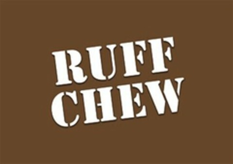 RUFF CHEW Logo (USPTO, 09/26/2014)