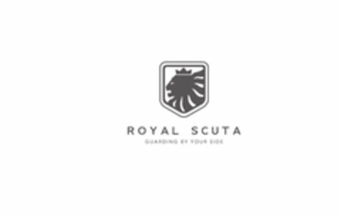 ROYAL SCUTA GUARDING BY YOUR SIDE Logo (USPTO, 03/18/2015)