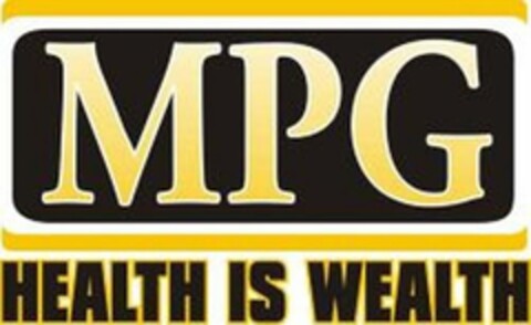 MPG HEALTH IS WEALTH Logo (USPTO, 10.06.2015)