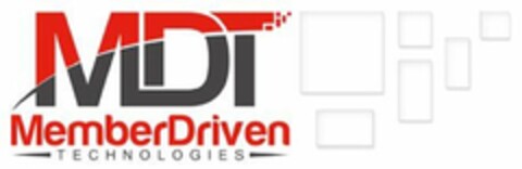 MDT MEMBERDRIVEN TECHNOLOGIES Logo (USPTO, 18.06.2015)