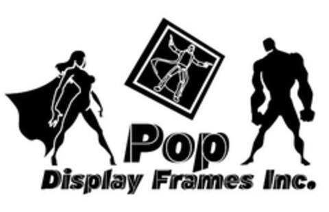 POP DISPLAY FRAMES INC. Logo (USPTO, 23.06.2015)