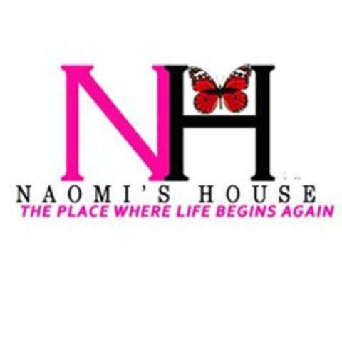 NH NAOMI'S HOUSE THE PLACE WHERE LIFE BEGINS AGAIN Logo (USPTO, 23.09.2015)