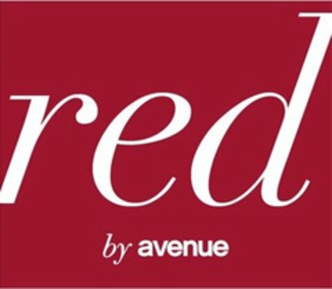 RED BY AVENUE Logo (USPTO, 10/01/2015)