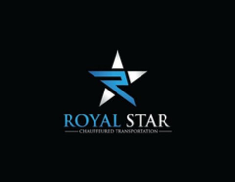 R ROYAL STAR CHAUFFFEURED TRANSPORTATION Logo (USPTO, 02/10/2016)