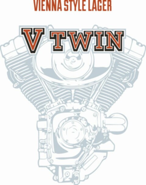 V TWIN VIENNA STYLE LAGER Logo (USPTO, 28.04.2016)