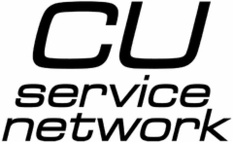 CU SERVICE NETWORK Logo (USPTO, 10.05.2016)