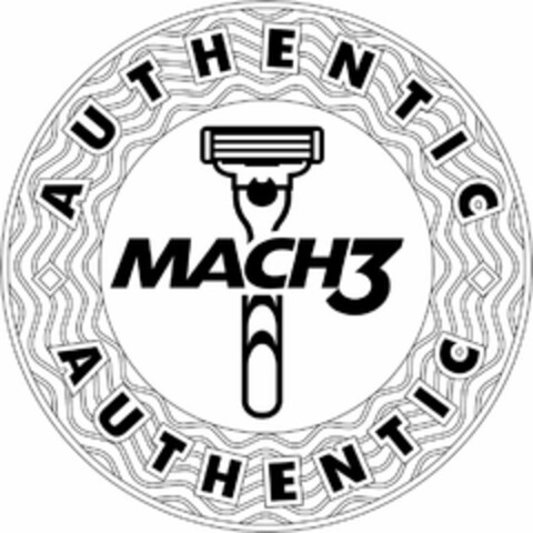 AUTHENTIC MACH3 AUTHENTIC Logo (USPTO, 11.05.2016)