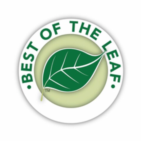 ·BEST OF THE LEAF· Logo (USPTO, 12.07.2016)