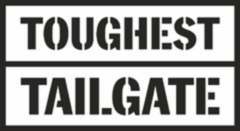 TOUGHEST TAILGATE Logo (USPTO, 02/01/2017)