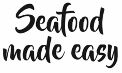 SEAFOOD MADE EASY Logo (USPTO, 03/10/2017)