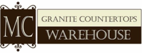 MC GRANITE COUNTERTOPS WAREHOUSE Logo (USPTO, 04/06/2017)