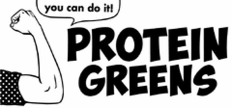 YOU CAN DO IT! PROTEIN GREENS Logo (USPTO, 03/05/2018)