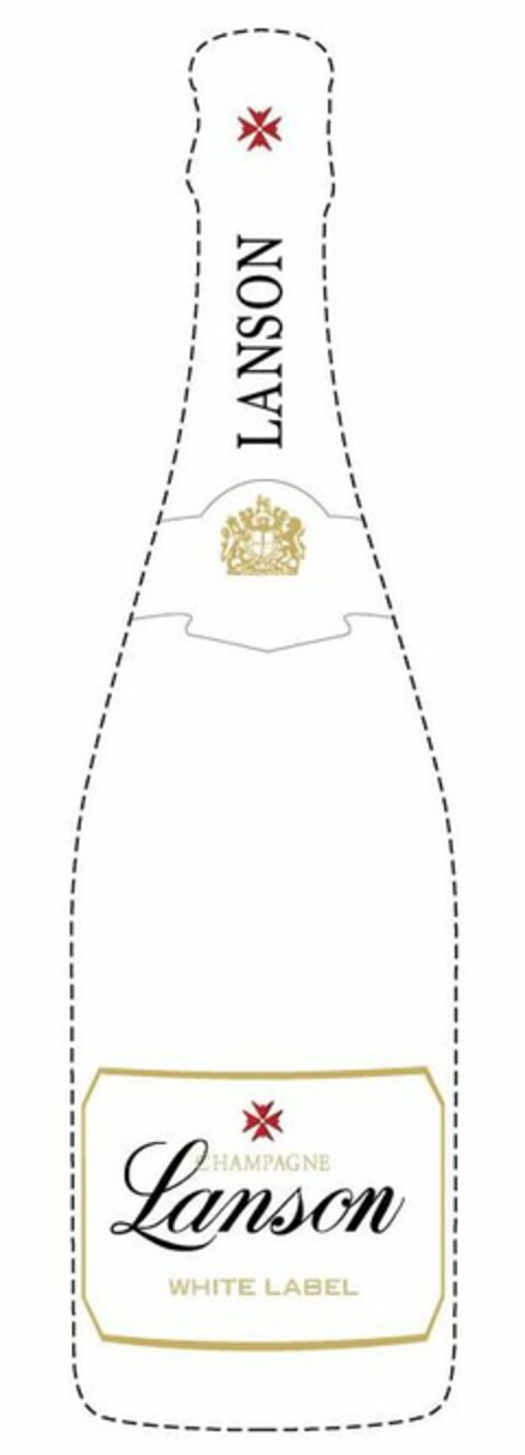 LANSON CHAMPAGNE LANSON WHITE LABEL Logo (USPTO, 03/27/2018)