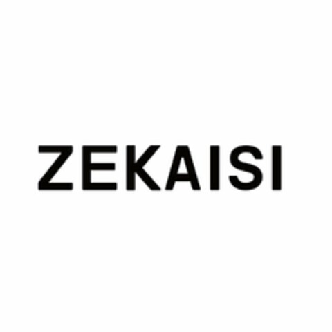 ZEKAISI Logo (USPTO, 27.04.2018)