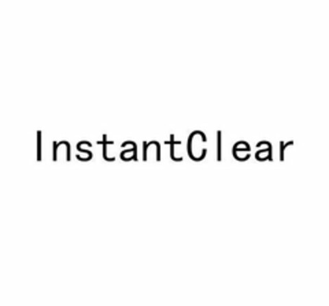INSTANTCLEAR Logo (USPTO, 05/08/2018)