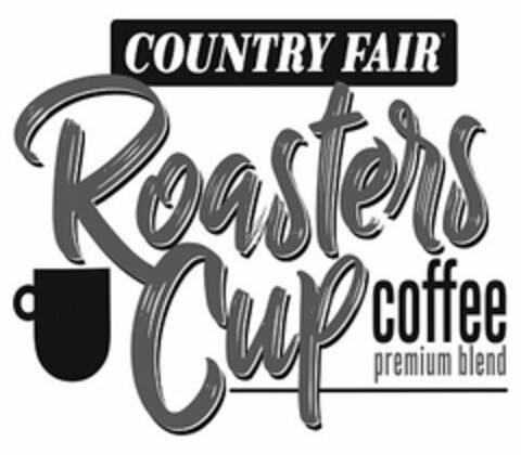 COUNTRY FAIR ROASTERS CUP COFFEE PREMIUM BLEND Logo (USPTO, 25.09.2018)