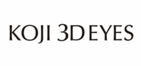 KOJI 3D EYES Logo (USPTO, 03.10.2018)