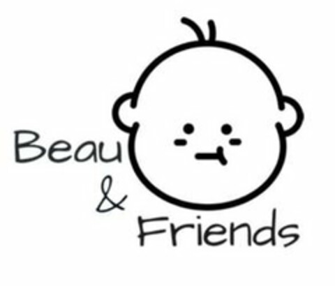 BEAU & FRIENDS Logo (USPTO, 10/10/2018)