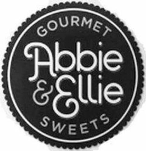 ABBIE & ELLIE GOURMET SWEETS Logo (USPTO, 19.10.2018)