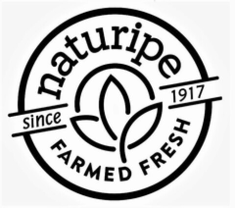 NATURIPE FARMED FRESH SINCE 1917 Logo (USPTO, 12/20/2018)
