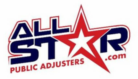 ALL STAR PUBLIC ADJUSTERS .COM Logo (USPTO, 06.03.2019)