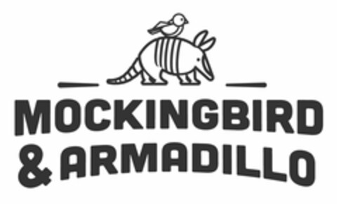 MOCKINGBIRD & ARMADILLO Logo (USPTO, 06.05.2019)