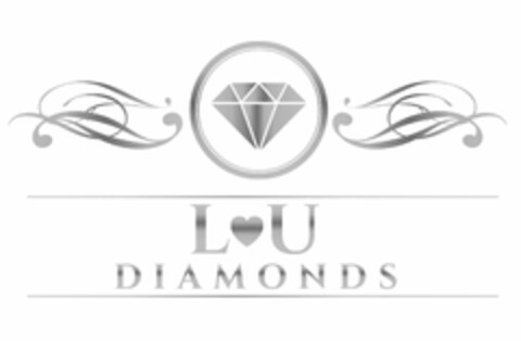 L U DIAMONDS Logo (USPTO, 23.05.2019)