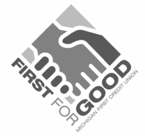 FIRST FOR GOOD MICHIGAN FIRST CREDIT UNION Logo (USPTO, 10.06.2019)