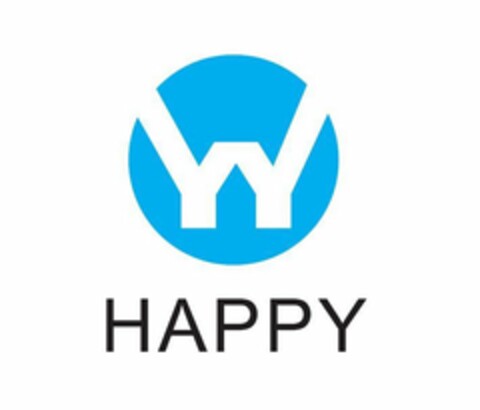 YY HAPPY Logo (USPTO, 24.06.2019)