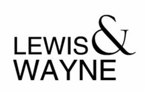 LEWIS&WAYNE Logo (USPTO, 02.08.2019)