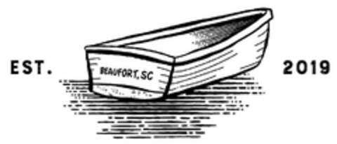 EST. BEAUFORT, SC 2019 Logo (USPTO, 09.12.2019)