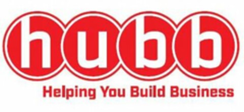 HUBB HELPING YOU BUILD BUSINESS Logo (USPTO, 10.04.2020)