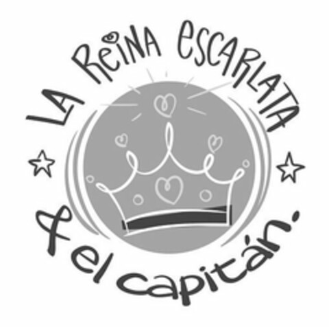 LA REINA ESCARLATA & EL CAPITÁN Logo (USPTO, 23.04.2020)