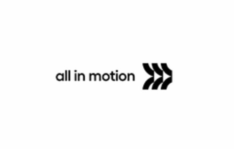 ALL IN MOTION Logo (USPTO, 15.05.2020)