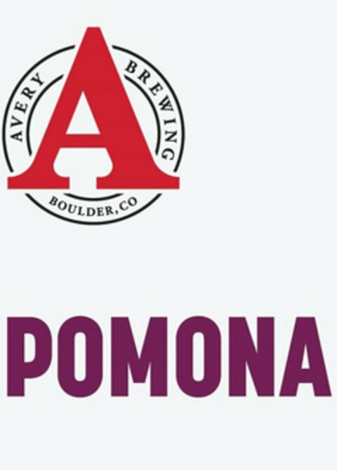 A AVERY BREWING BOULDER, CO POMONA Logo (USPTO, 06.08.2020)