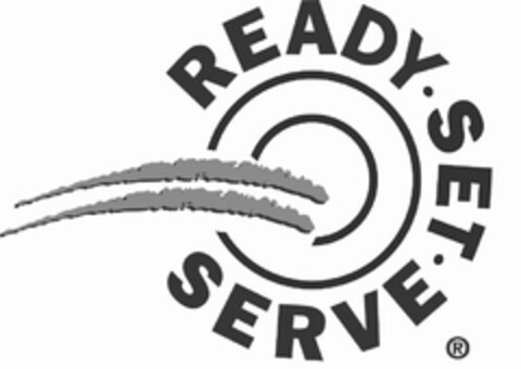 READY · SET · SERVE Logo (USPTO, 29.12.2008)