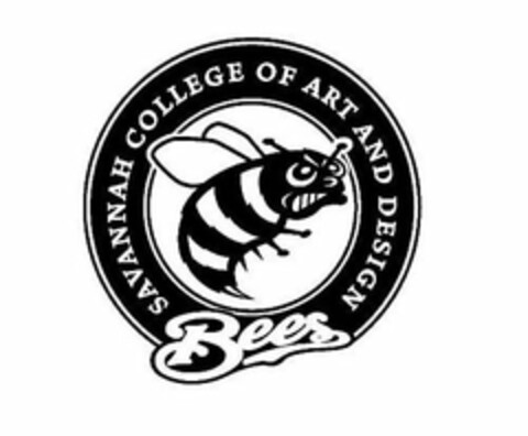 SAVANNAH COLLEGE OF ART AND DESIGN BEES Logo (USPTO, 04/20/2009)