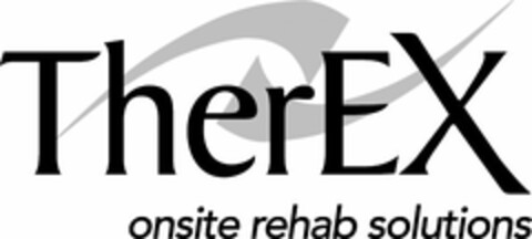 THEREX ONSITE REHAB SOLUTIONS Logo (USPTO, 29.04.2009)