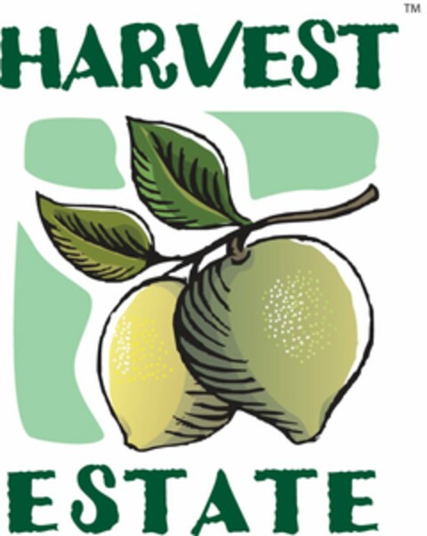 HARVEST ESTATE Logo (USPTO, 08/10/2009)