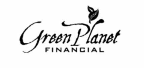 GREEN PLANET FINANCIAL Logo (USPTO, 05.11.2009)