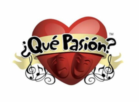 ¿QUÉ PASIÓN? Logo (USPTO, 06/17/2010)