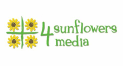 4 SUNFLOWERS MEDIA Logo (USPTO, 02.06.2011)