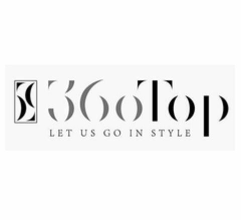 360TOP LET US GO IN STYLE Logo (USPTO, 12.12.2011)