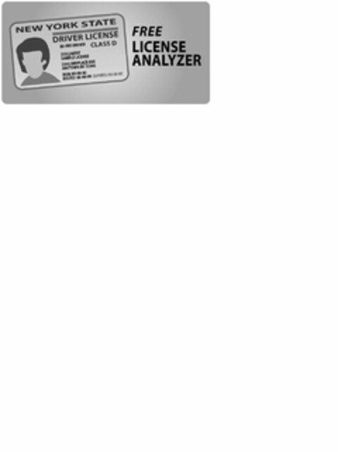 FREE LICENSE ANALYZER Logo (USPTO, 01/10/2012)