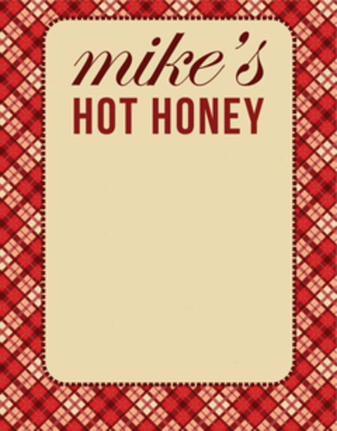 MIKE'S HOT HONEY Logo (USPTO, 12.01.2012)