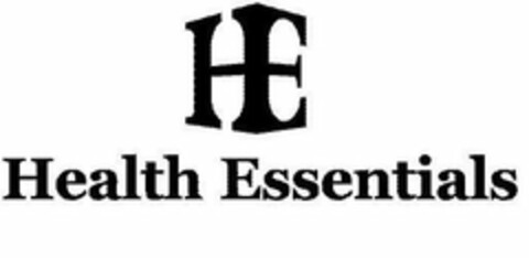 HE HEALTH ESSENTIALS Logo (USPTO, 29.02.2012)