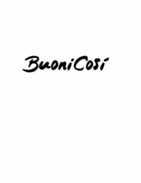 BUONICOSI Logo (USPTO, 20.12.2012)